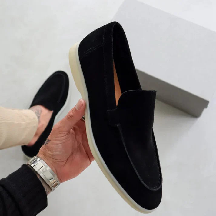 Mocassins en suède élégants