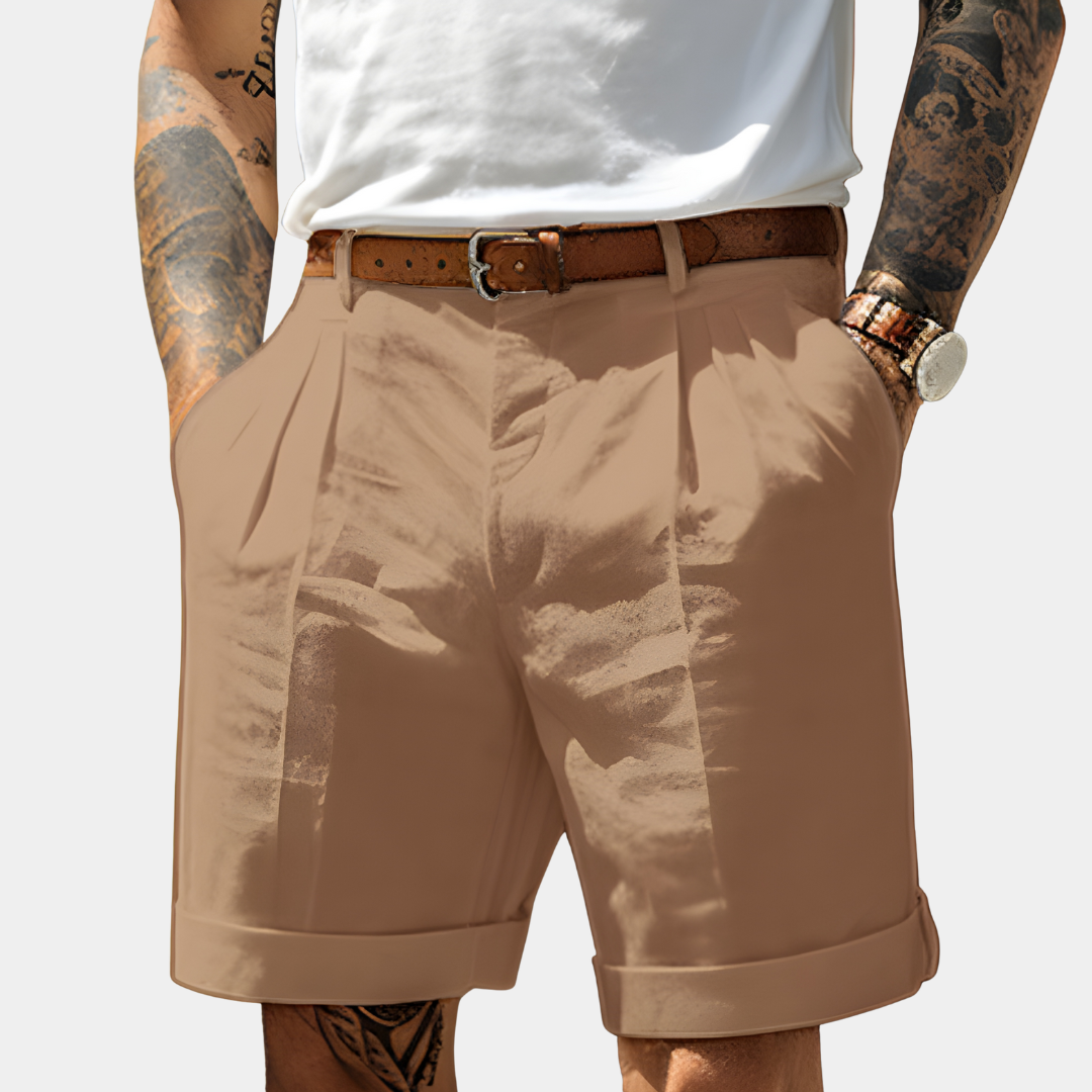 LOUIS & MARGOT | BERMUDAS ÉLÉGANTS EN COTON RESPIRANT