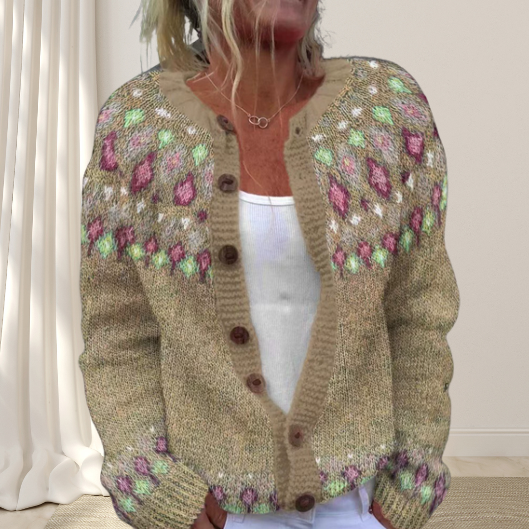 Aimée™ | Gilet Tricot Raffiné