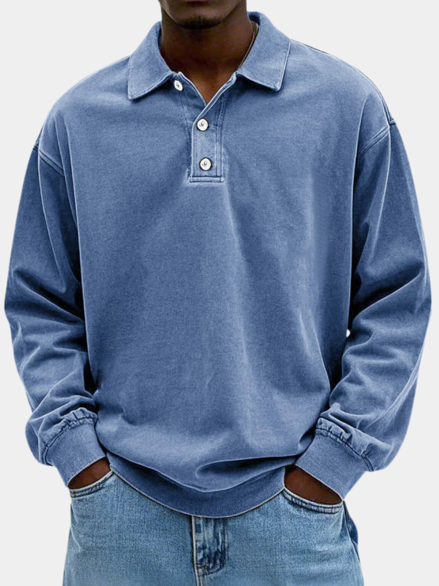 LOUIS & MARGOT | PULL-OVER POLO DÉCONTRACTÉ