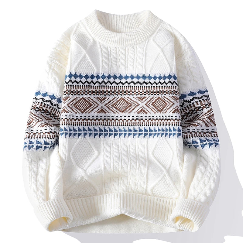 LOUIS & MARGOT | PULL EN MAILLE NORDIQUE POUR HOMME