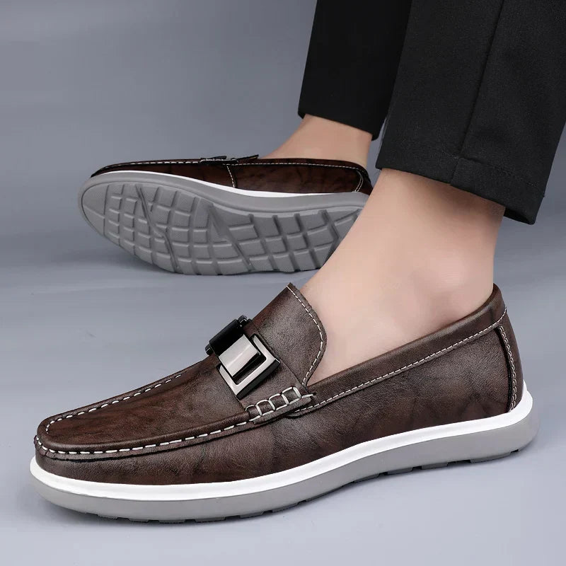 Loafers en cuir de luxe