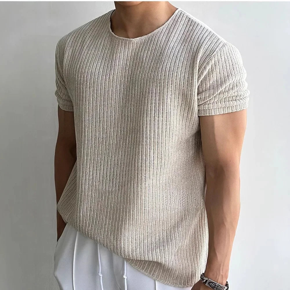 LOUIS & MARGOT | T-SHIRT EN TRICOT POUR HOMMES