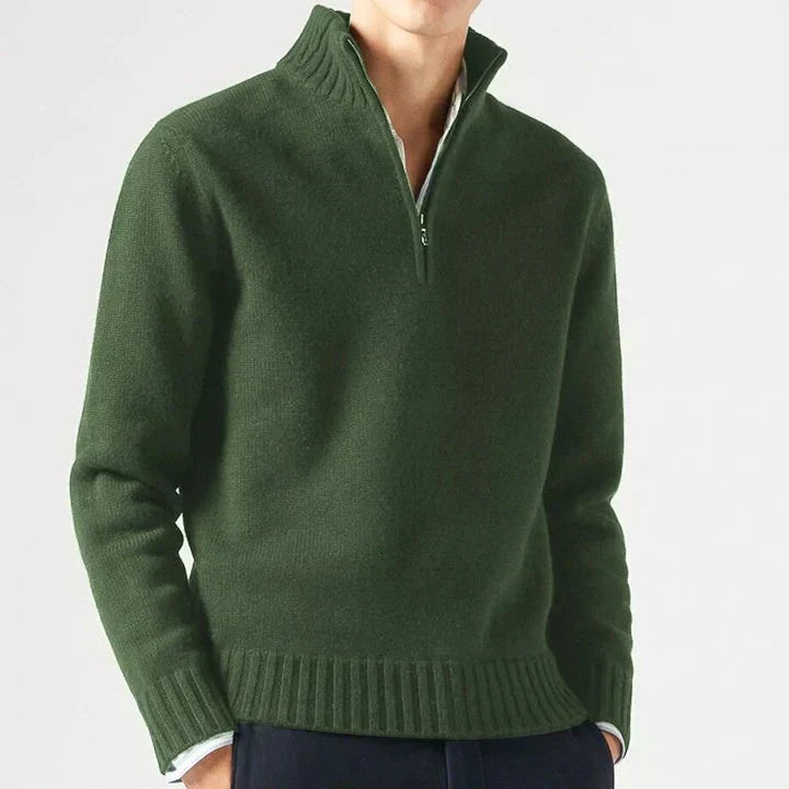 LOUIS & MARGOT | DOLCEVITA EN LAINE AVEC ZIP POUR HOMME