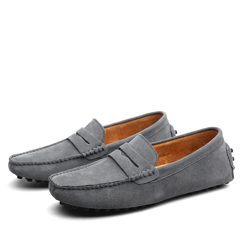 Loafers en suède décontractés