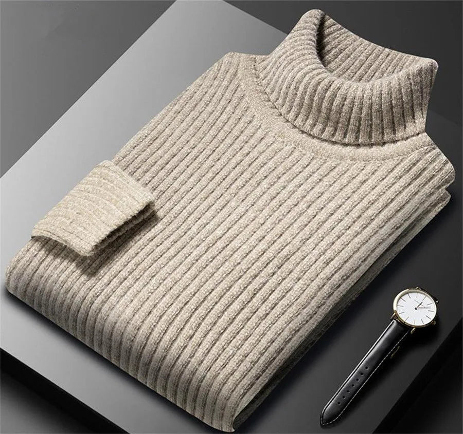 LOUIS & MARGOT | PULL COL ROULÉ POUR HOMME