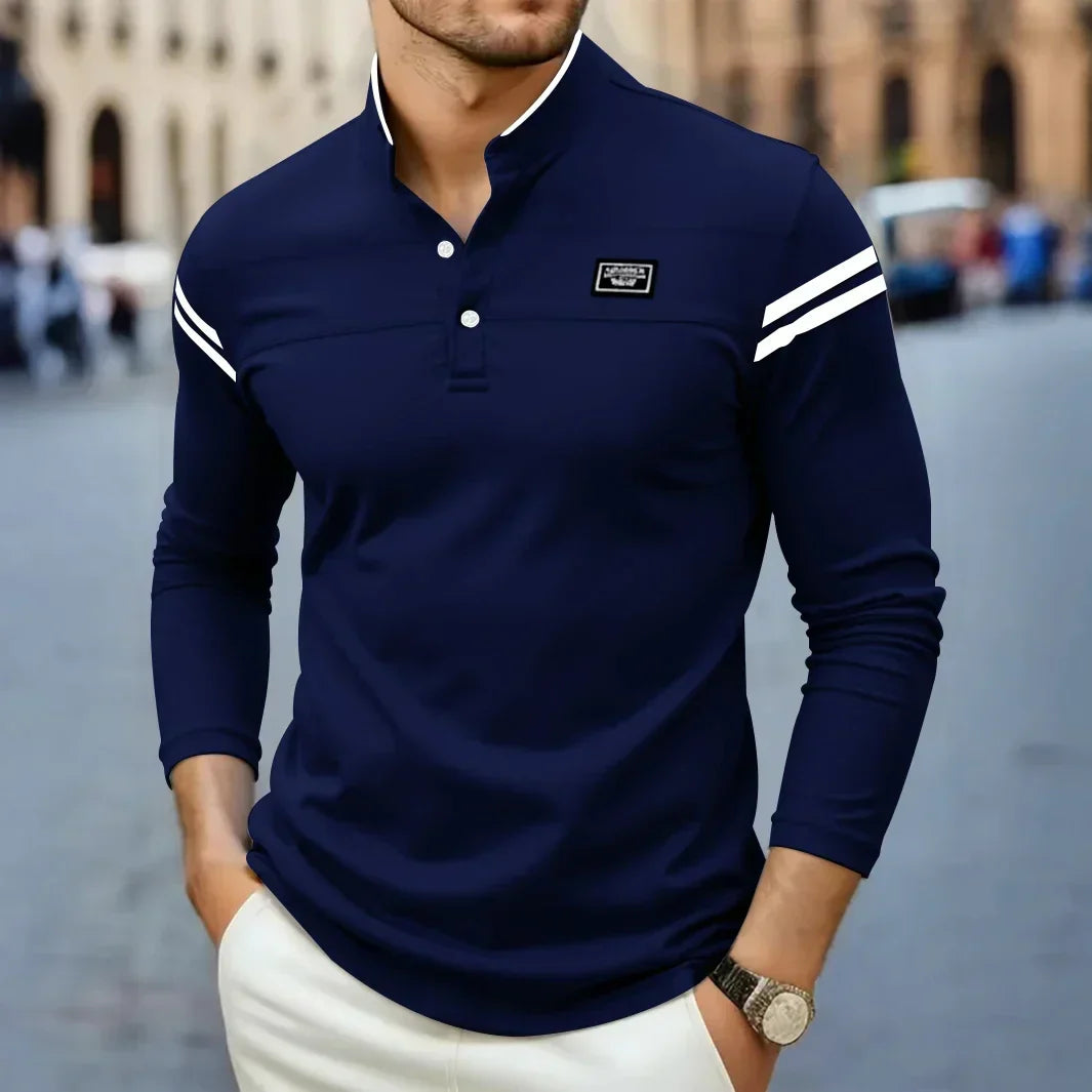 LOUIS & MARGOT | T-SHIRT À MANCHES LONGUES MODERNE POUR HOMME
