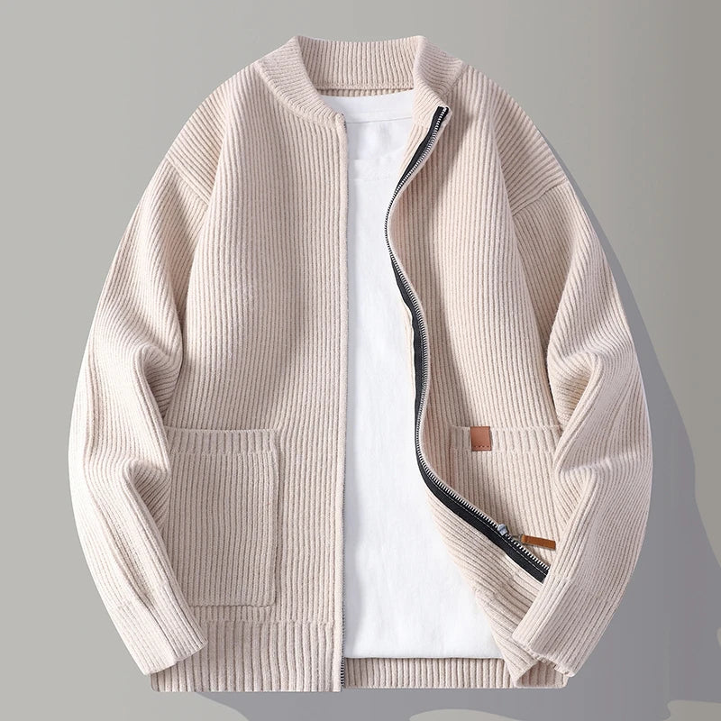 LOUIS & MARGOT | VESTE ZIP HOMME À CÔTES