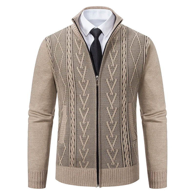 LOUIS & MARGOT | GILET HOMME AVEC ZIP DE LUXE