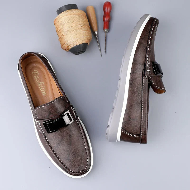 Loafers en cuir de luxe