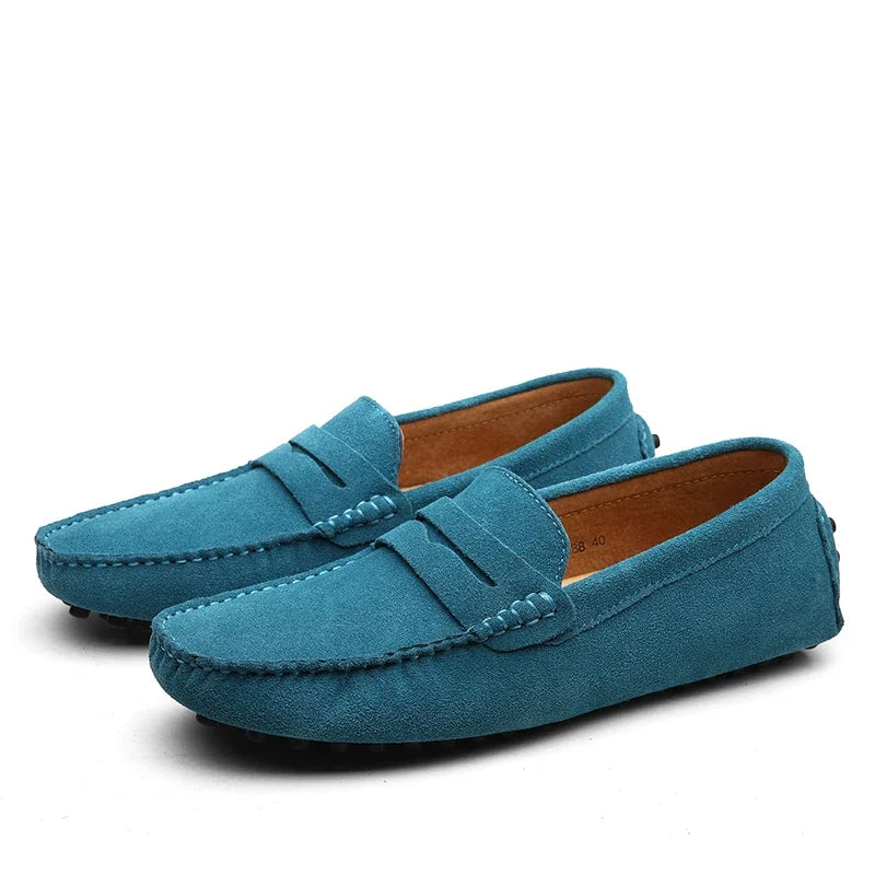 Loafers en suède décontractés