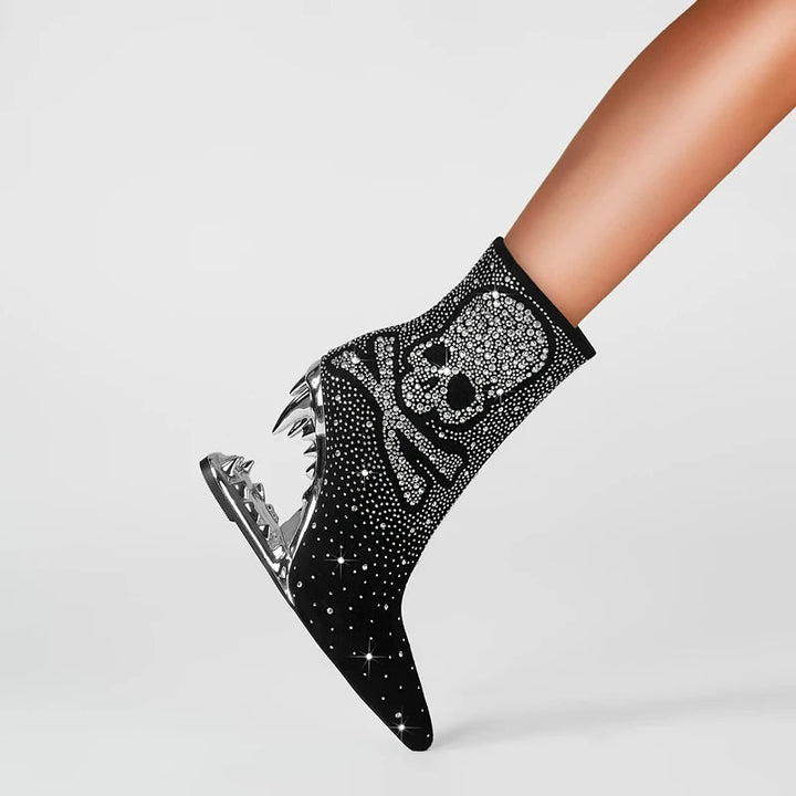 MAEVEN™ | Coraline Skull Boots
