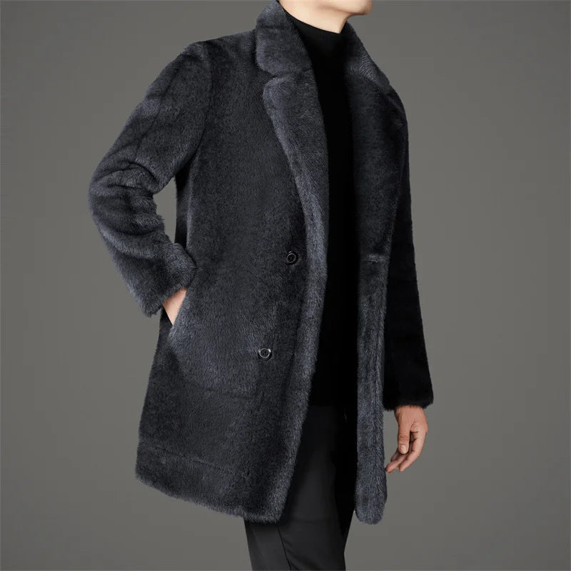 LOUIS & MARGOT | MANTEAU EN VISON DE LUXE