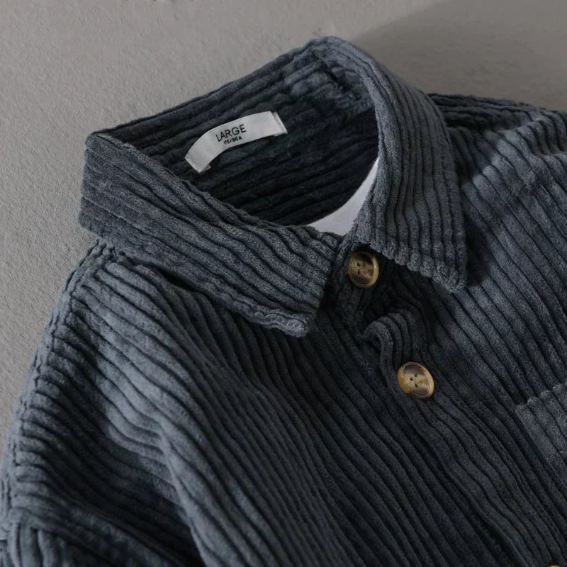 LOUIS & MARGOT | CHEMISE EN VELOURS CÔTELÉ