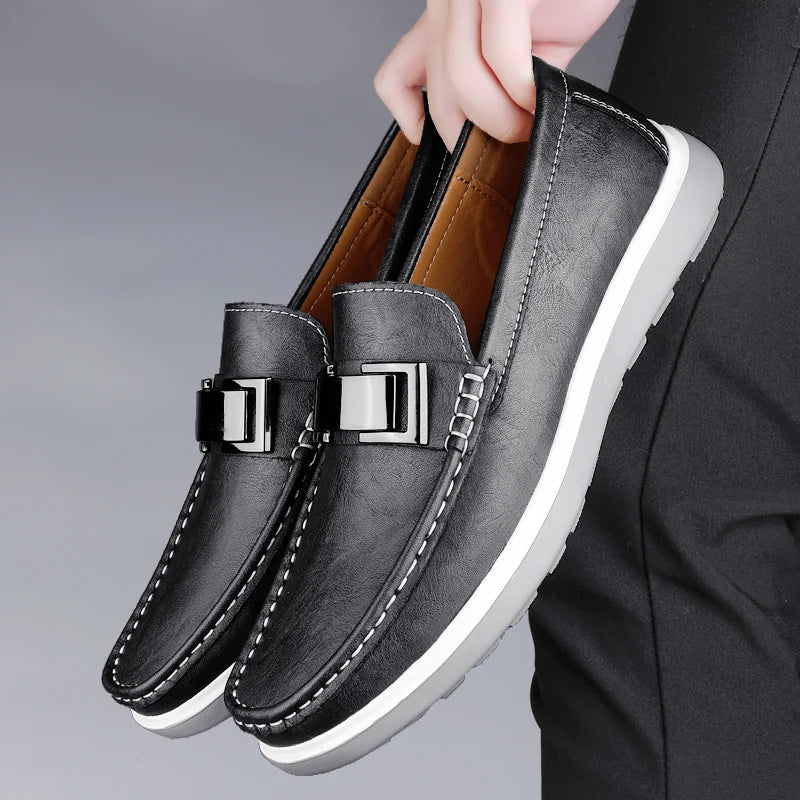 Loafers en cuir de luxe