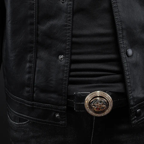 LOUIS & MARGOT | VESTE EN CUIR RIDER