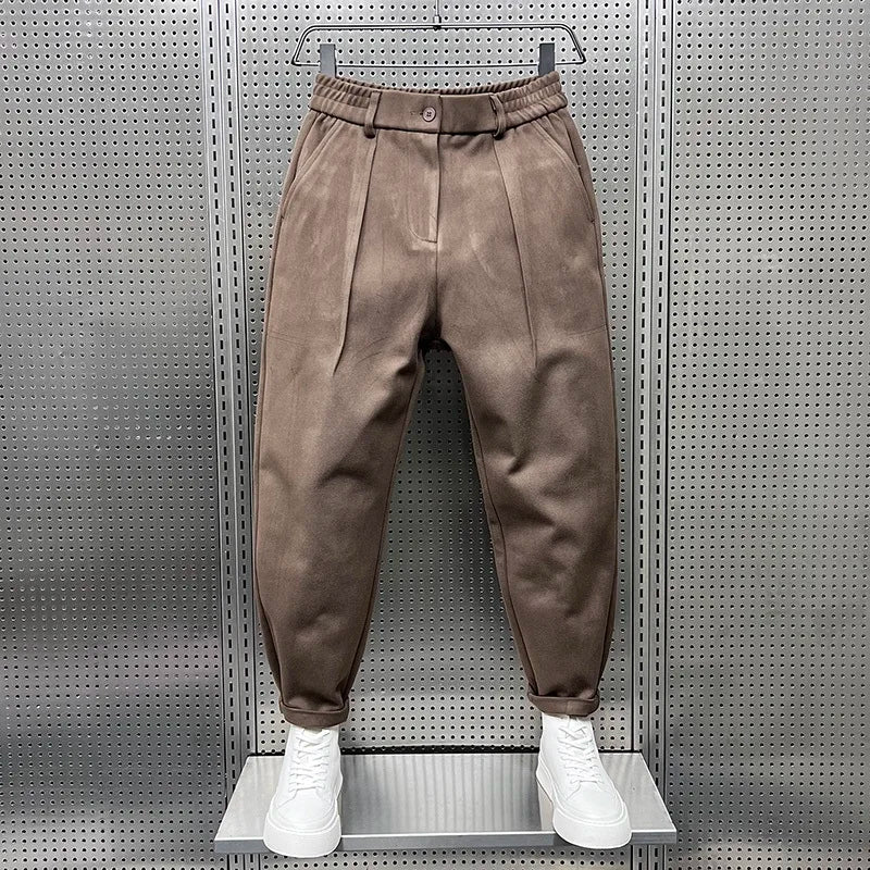 LOUIS & MARGOT | PANTALONS TAPERED TEXTURÉS