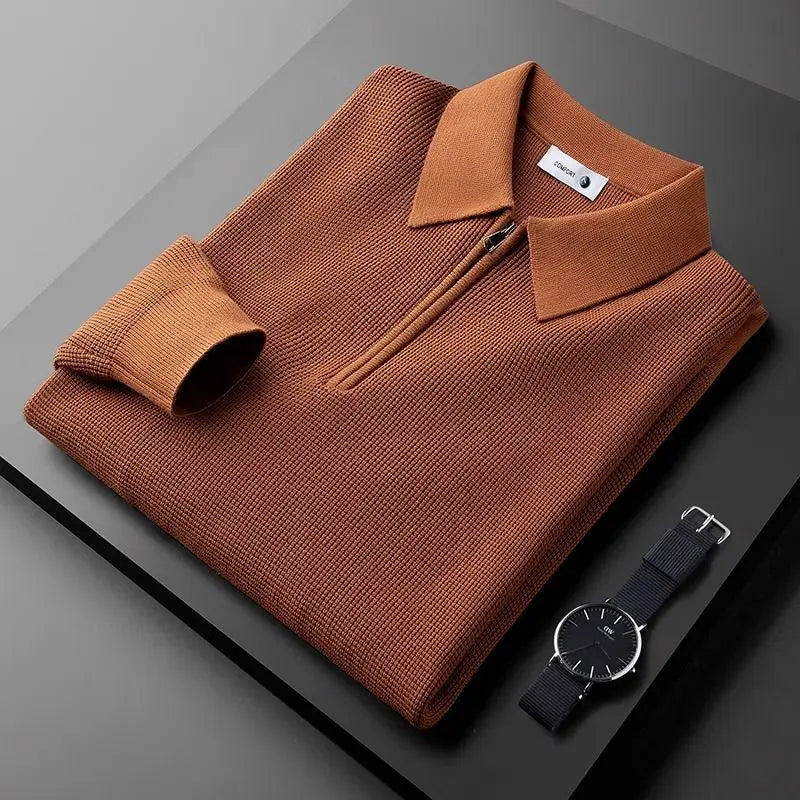 LOUIS & MARGOT | SWEAT CLASSIQUE EN MAILLE WAFFLE POUR HOMME