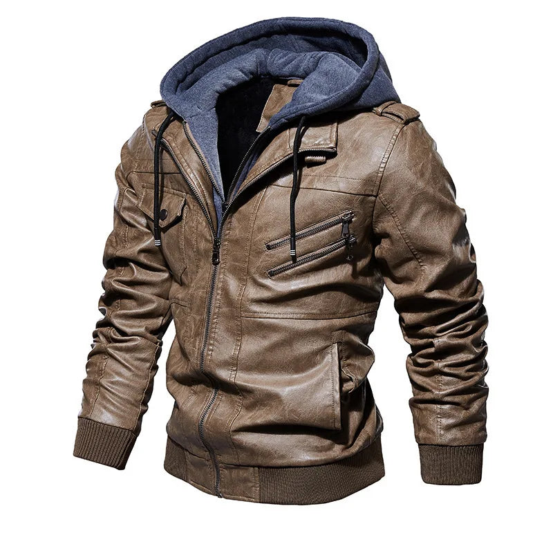 LOUIS & MARGOT | VESTE DE VILLE EN CUIR POUR HOMME