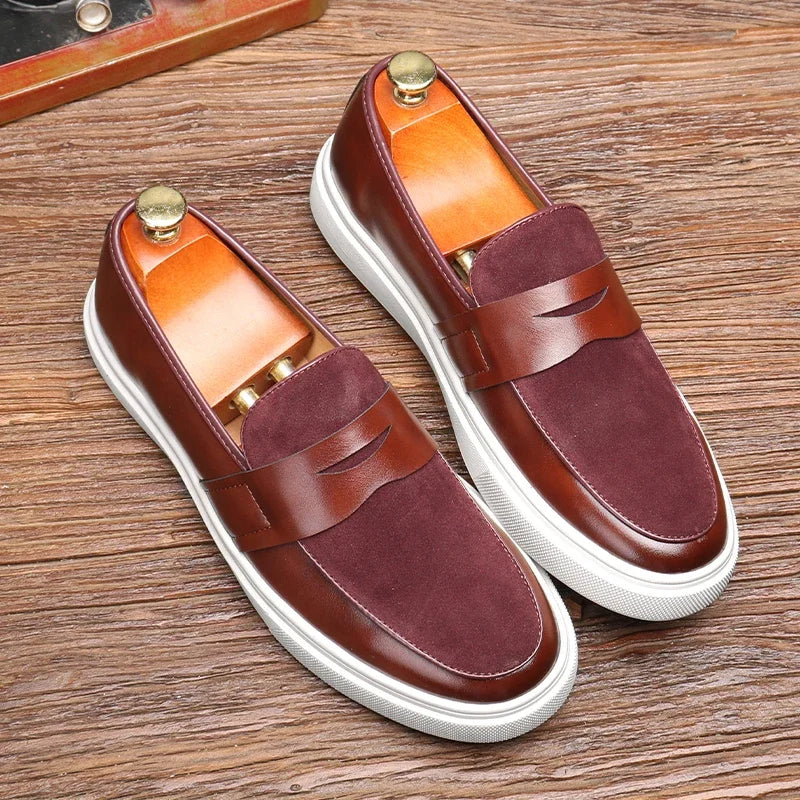 Mocassins en cuir de Naples