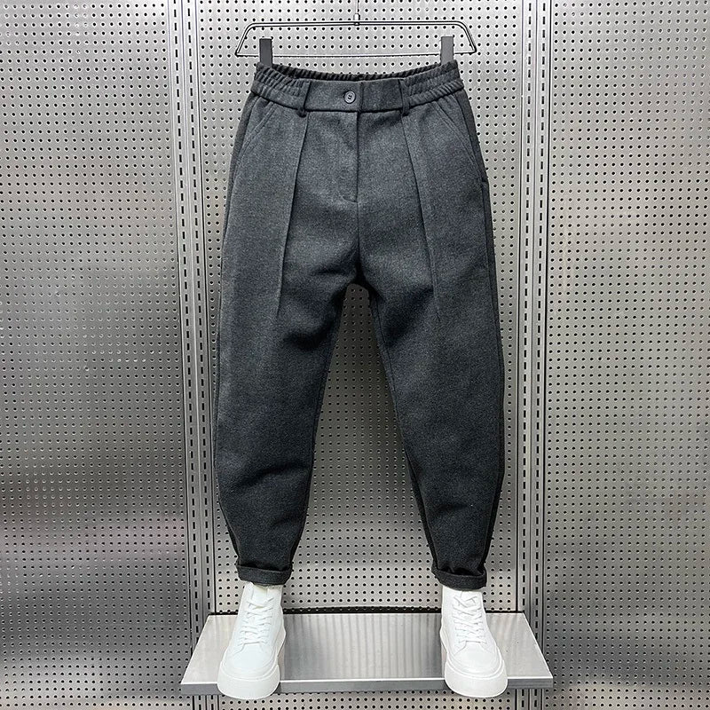 LOUIS & MARGOT | PANTALONS TAPERED TEXTURÉS