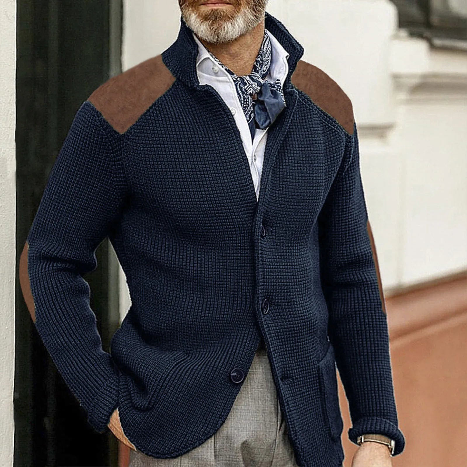 Veste En Maille Pour Homme
