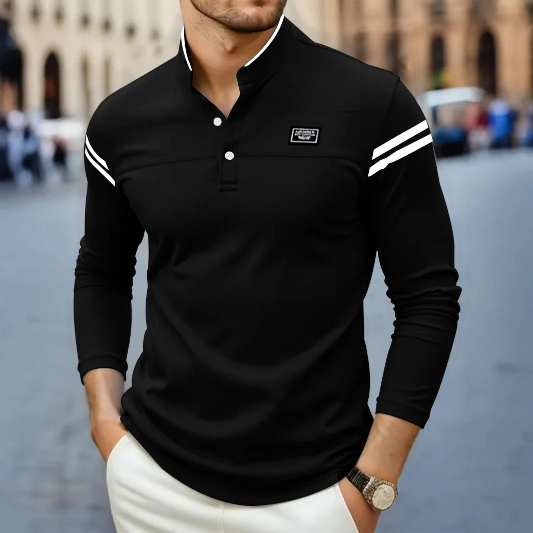 LOUIS & MARGOT | T-SHIRT À MANCHES LONGUES MODERNE POUR HOMME