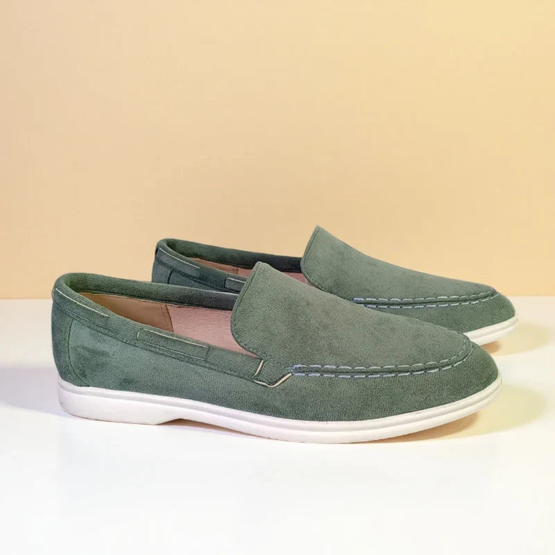 Loafers en suède premium
