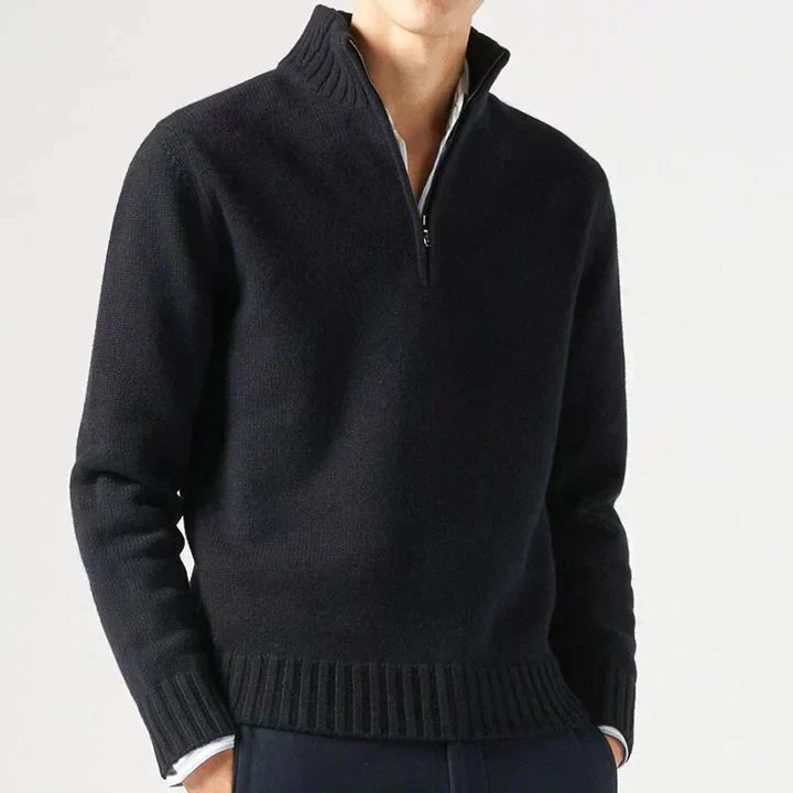 LOUIS & MARGOT | DOLCEVITA EN LAINE AVEC ZIP POUR HOMME