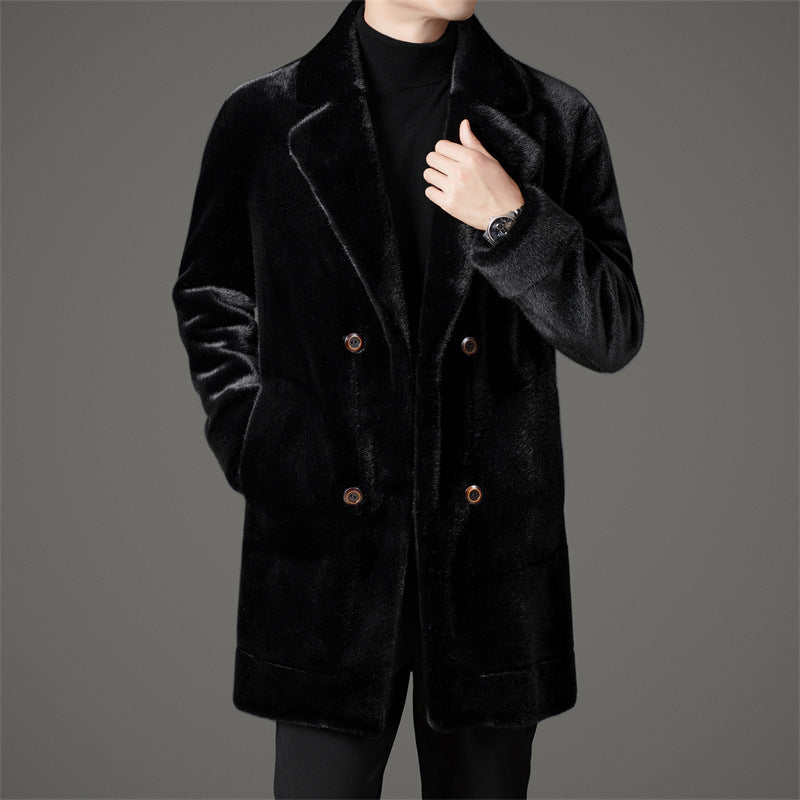 LOUIS & MARGOT | MANTEAU EN VISON DE LUXE