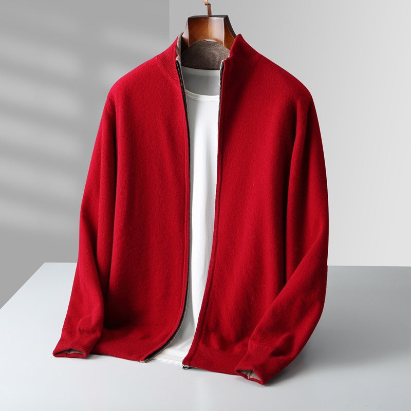 LOUIS & MARGOT | CARDIGAN ZIPPÉ EN MAILLE POUR HOMME