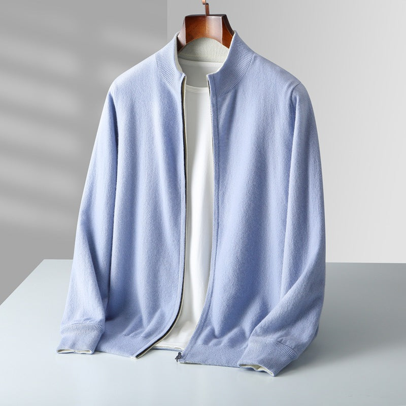LOUIS & MARGOT | CARDIGAN ZIPPÉ EN MAILLE POUR HOMME