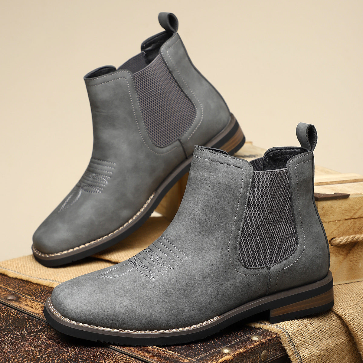 LOUIS & MARGOT | BOTTES CLASSIQUES EN CUIR POUR HOMME
