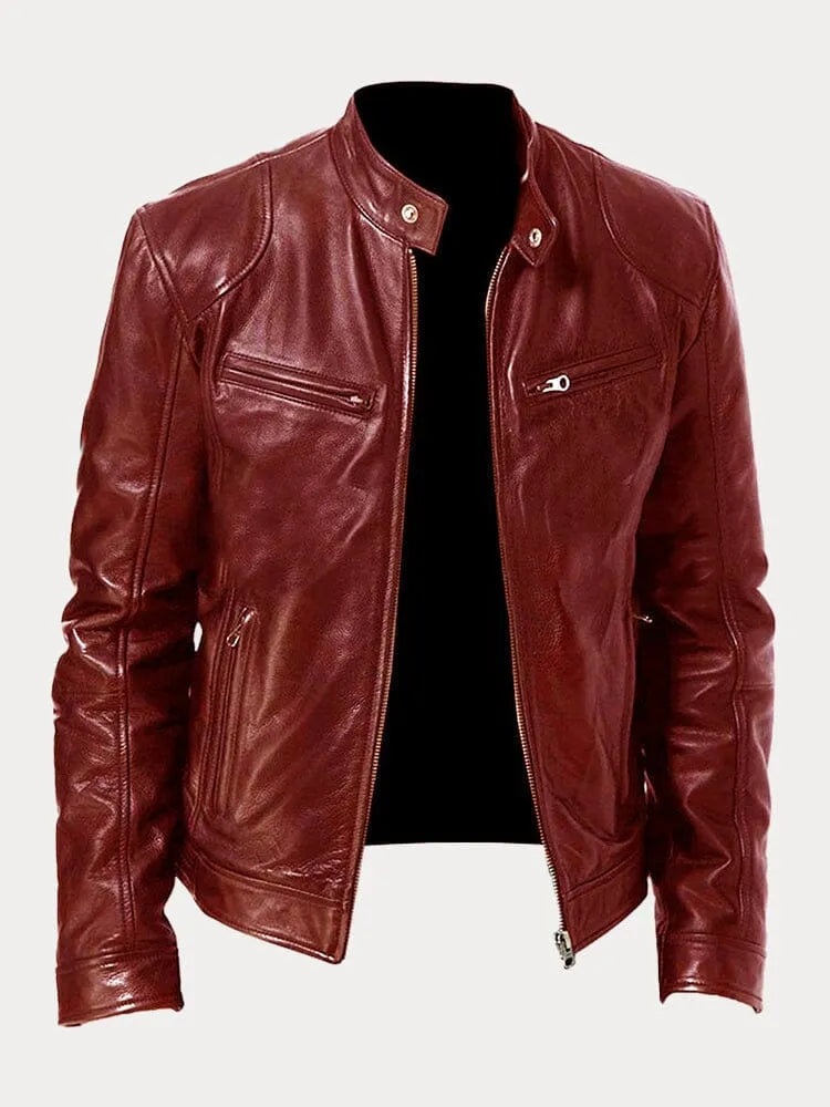 Louis Margot™ | Veste en Cuir Moto