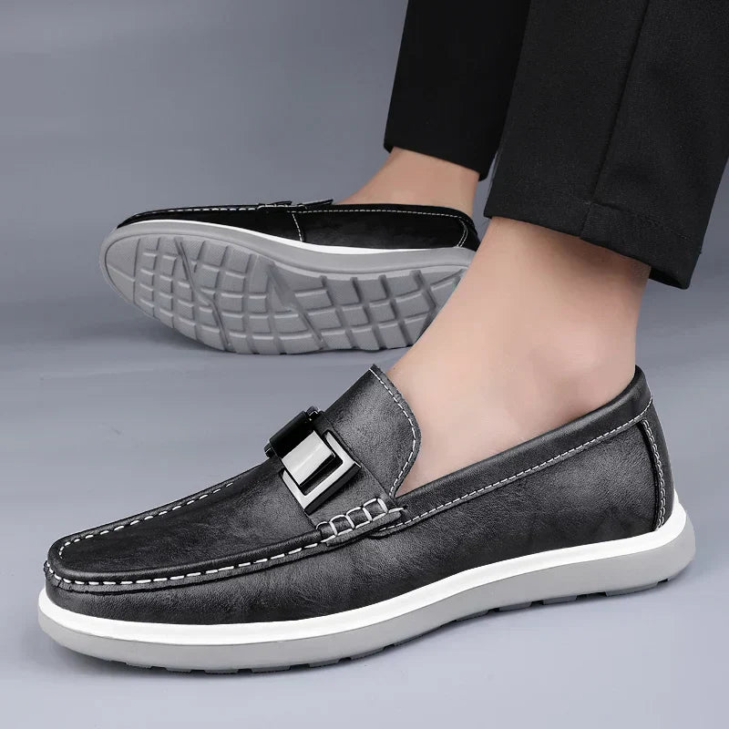 Loafers en cuir de luxe