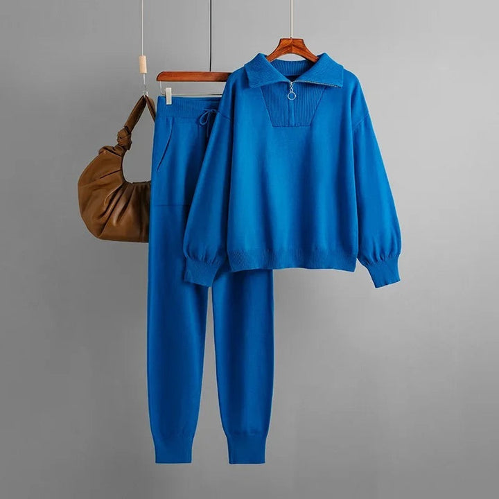 MAEVEN™ | Calena Knitted Tracksuit