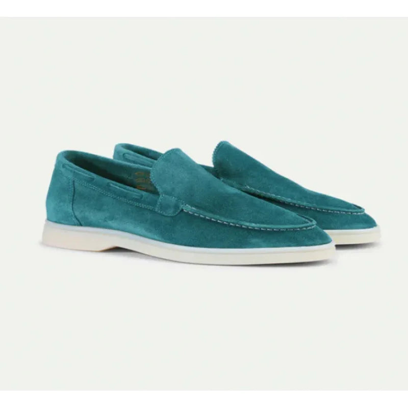 Loafers en suède premium