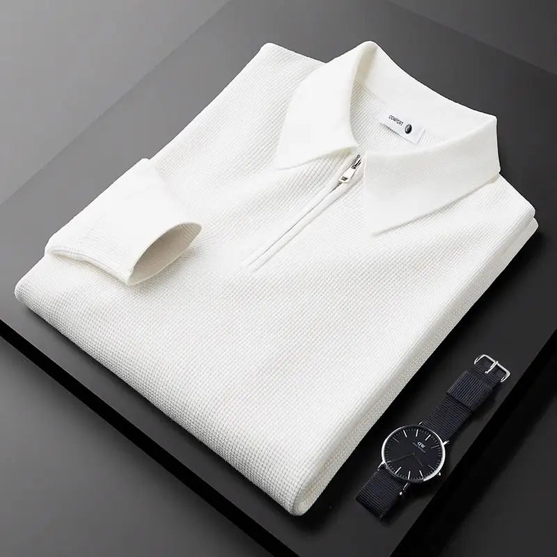 LOUIS & MARGOT | SWEAT CLASSIQUE EN MAILLE WAFFLE POUR HOMME