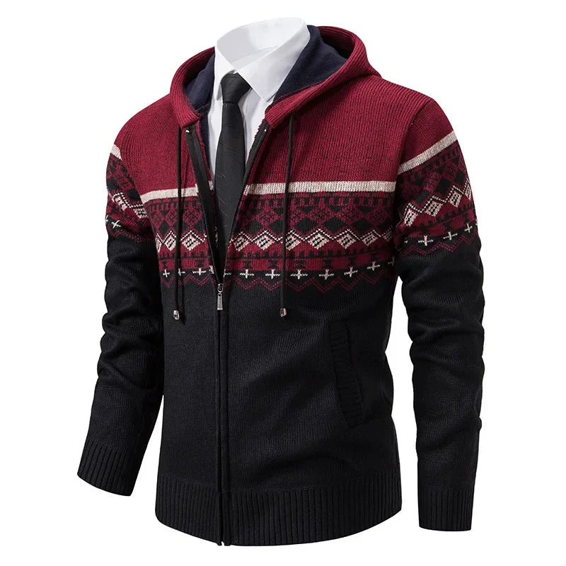 LOUIS & MARGOT | VESTE ETHNIQUE EN MAILLE POUR HOMMES