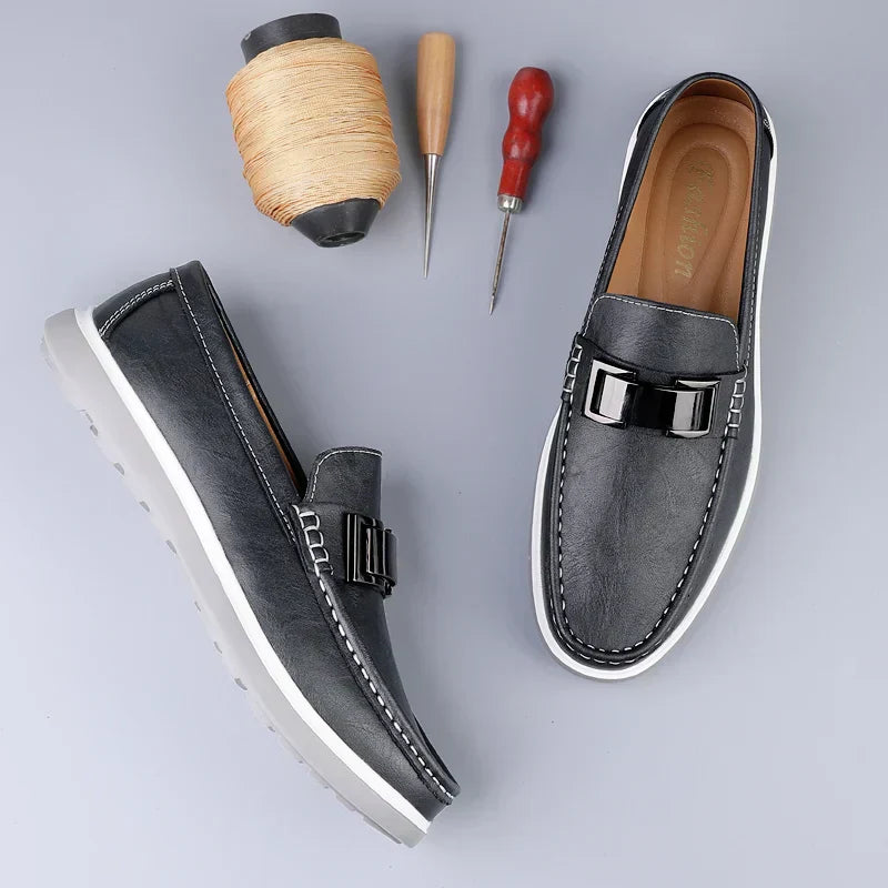 Loafers en cuir de luxe