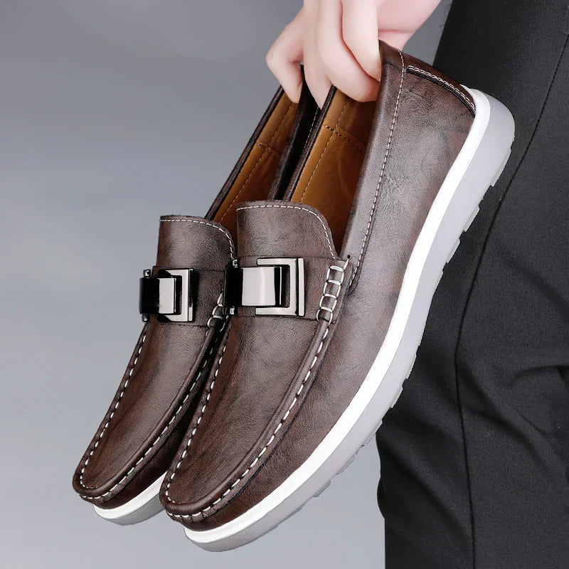 Loafers en cuir de luxe