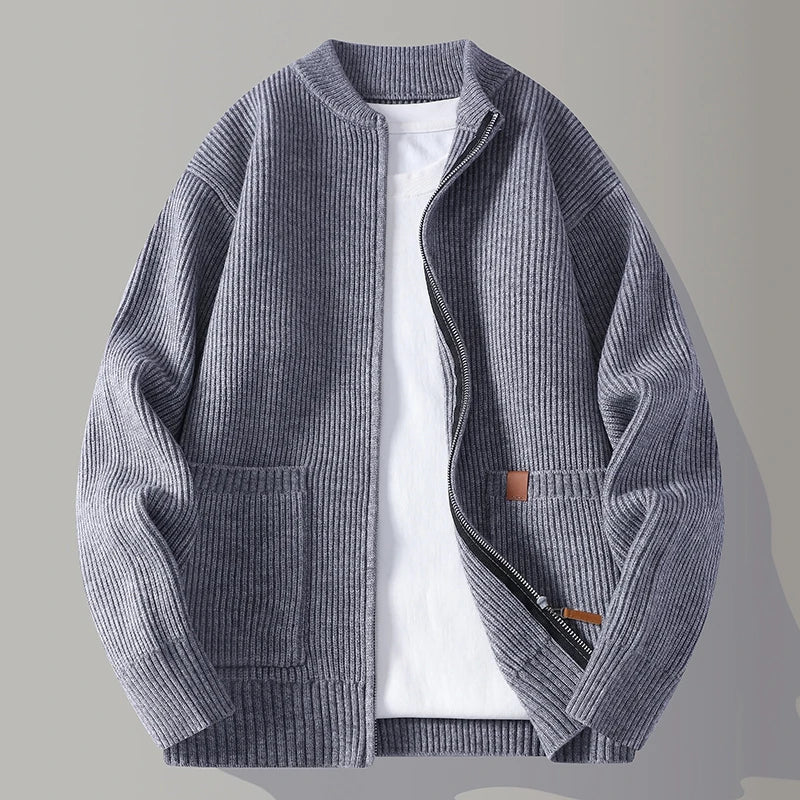 LOUIS & MARGOT | VESTE ZIP HOMME À CÔTES