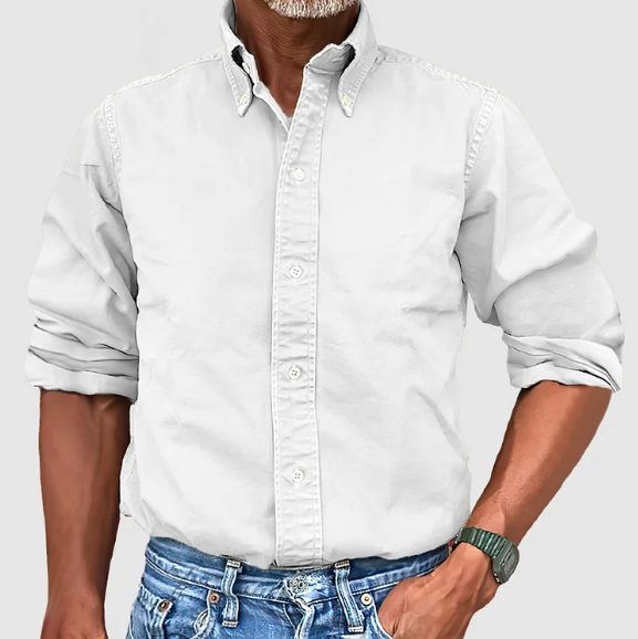 LOUIS & MARGOT | CHEMISE À MANCHES LONGUES ANTI-PLIS POUR HOMME