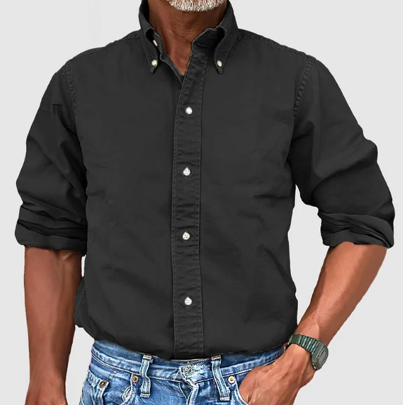 LOUIS & MARGOT | CHEMISE À MANCHES LONGUES ANTI-PLIS POUR HOMME