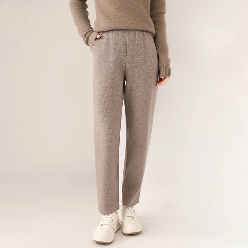 MAEVEN™ | Lusina Cashmere Pants