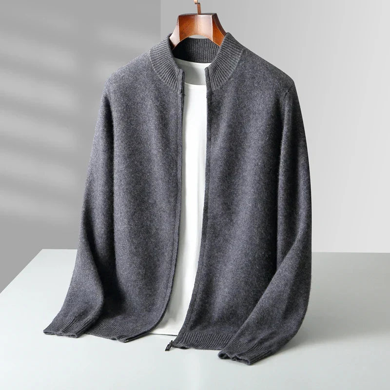 LOUIS & MARGOT | GILET DE LUXE EN LAINE DE CACHEMIRE PREMIUM