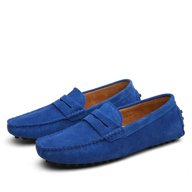 Loafers en suède décontractés