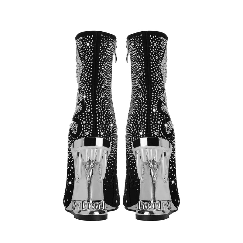MAEVEN™ | Coraline Skull Boots