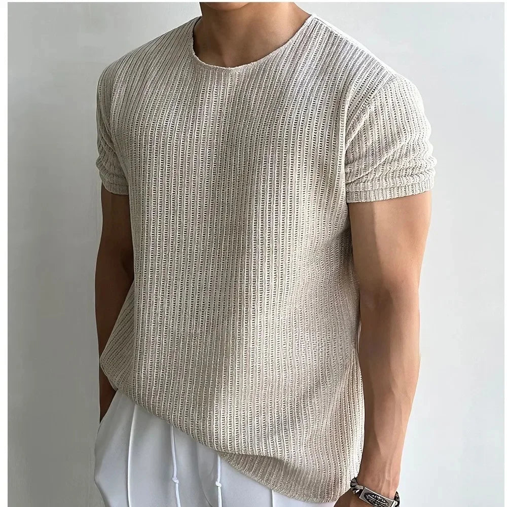 LOUIS & MARGOT | T-SHIRT EN TRICOT POUR HOMMES