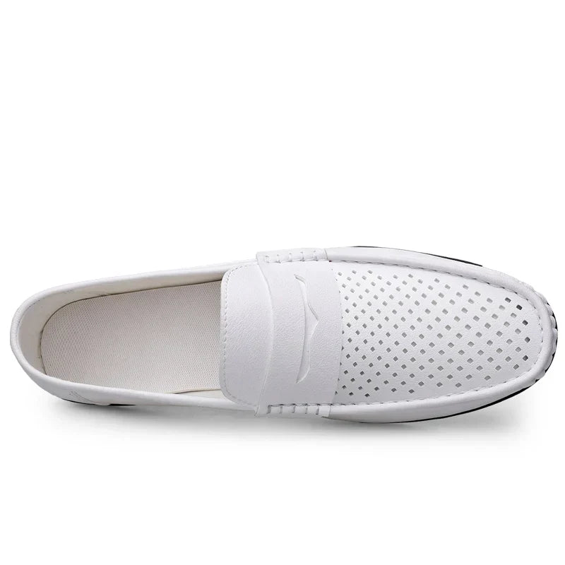 Mocassins en cuir italien classiques